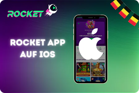 Rocket Casino App auf iOS iPhone installieren und starten